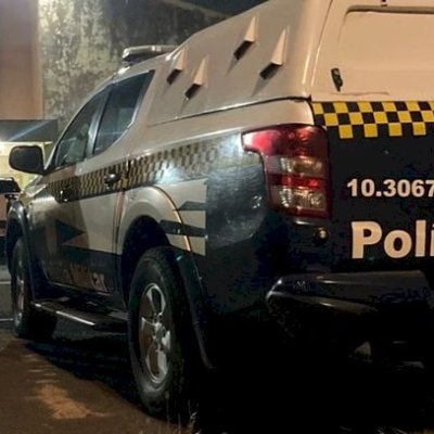 Homem com mandado de prisão é capturado pela Força Tática após tentar fugir em Caarapó