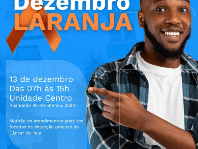 Dezembro Laranja | Mutirão gratuito oferece prevenção, diagnóstico e cirurgias contra o câncer de pele na capital