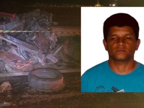 Vítima de colisão frontal com carreta teve corpo dilacerado